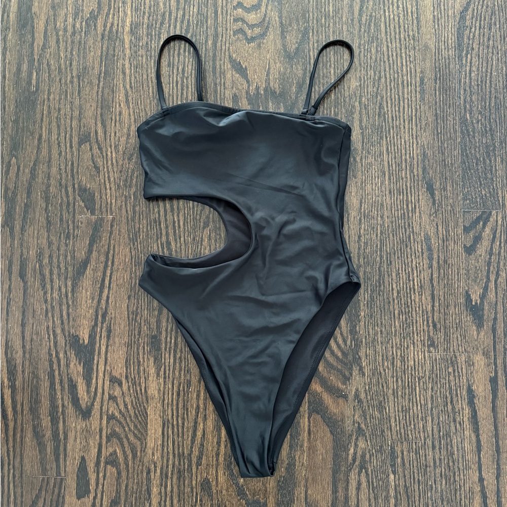 One Piece Cut Out Swimsuit